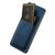 OnePlus 15 Retro Leather Card Bag Magnetic Phone Case - Blue