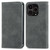 OnePlus 15 Retro Skin Feel Magnetic Flip Leather Phone Case - Gray