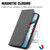 OnePlus 15 Retro Skin Feel Magnetic Flip Leather Phone Case - Gray