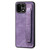 OnePlus 15 Retro Wristband Holder Leather Back Phone Case - Purple