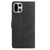 OnePlus 15 Rose Flower Embossing Pattern Leather Phone Case - Black