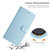 OnePlus 15 Silk Texture Horizontal Flip Leather Phone Case - Light Blue