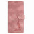 OnePlus 15 Skin Feel Embossed Feather Leather Phone Case - Pink