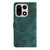 OnePlus 15 Skin-feel Embossed Butterfly Leather Phone Case - Green