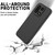OnePlus 15 Solid Color Liquid Silicone Dropproof Full Coverage Phone Case - Black