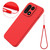 OnePlus 15 Solid Color Liquid Silicone Dropproof Full Coverage Phone Case - Red