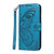 OnePlus 15 Swallowtail Butterfly Embossed Leather Phone Case - Blue