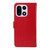 OnePlus 15 Tree & Cat Embossed Pattern Flip Leather Phone Case - Red