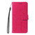 OnePlus 15 Tree & Cat Embossed Pattern Flip Leather Phone Case - Rose Red