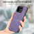 OnePlus 15 Vintage Leather PC Back Cover Phone Case - Purple