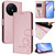 TCL 50 XL 5G Litter Panda Embossing RFID Leather Phone Case with Lanyard - Pink