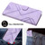 TCL 50 XL 5G Line Pattern Skin Feel Leather Phone Case - Light Purple