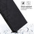 TCL 50 XL 5G Crossbody 3D Embossed Flip Leather Phone Case - Black