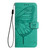 TCL 50 XL 5G Embossed Butterfly Leather Phone Case - Green