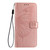 TCL 50 XL 5G Embossed Butterfly Leather Phone Case - Rose Gold