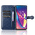 TCL 50 XL 5G Honeycomb Dot Texture Leather Phone Case - Blue