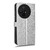 TCL 50 XL 5G Honeycomb Dot Texture Leather Phone Case - Silver