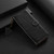 OnePlus 15R Genuine Leather Litchi Texture RFID Leather Phone Case - Black