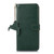 OnePlus 15R Genuine Leather Litchi Texture RFID Leather Phone Case - Green
