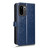 OnePlus 15R Honeycomb Dot Texture Leather Phone Case - Blue