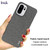 OnePlus 15R imak Ruiyi Series Cloth Texture PU + PC Phone Case - Light Grey