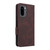 OnePlus 15R Magnetic Clasp Leather Phone Case - Brown