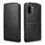 OnePlus 15R Magnetic Vertical Flip Leather Phone Case with Buckle - Black