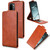 OnePlus 15R Magnetic Vertical Flip Leather Phone Case with Buckle - Brown