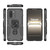 OnePlus 15R Metal Kickstand TPU Hybrid PC Phone Case - Black