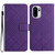 OnePlus 15R Rhombic Grid Texture Leather Phone Case - Purple