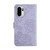 OnePlus 15R Skin Feel Butterfly Peony Embossed Leather Phone Case - Purple