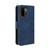 OnePlus 15R Skin Feel Calf Texture Card Slots Leather Phone Case - Blue