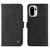 OnePlus 15R Skin Feel Life Tree Metal Button Leather Phone Case - Black
