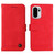 OnePlus 15R Skin Feel Life Tree Metal Button Leather Phone Case - Red