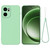 OnePlus 15R Solid Color Liquid Silicone Dropproof Full Coverage Phone Case - Green