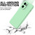 OnePlus 15R Solid Color Liquid Silicone Dropproof Full Coverage Phone Case - Green