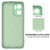 OnePlus 15R Solid Color Liquid Silicone Dropproof Full Coverage Phone Case - Green