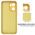 OnePlus 15R Solid Color Liquid Silicone Dropproof Full Coverage Phone Case - Yellow