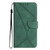 OnePlus 15R Stitching Embossed Leather Phone Case - Green