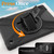 MyBat Rotatable Stand Protector Case (with Wristband) for Samsung Galaxy Tab A11+ 5G - Black / Black