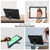 MyBat Rotatable Stand Protector Case (with Wristband) for Samsung Galaxy Tab A11+ 5G - Black / Black