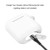 MyBat Protective Case and Strap for Apple AirPods with Wireless Charging Case - White