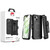 MyBat Pro Maverick Series MagSafe Case w / Holster and Tempered Glass for Apple iPhone 15 Plus - Black