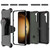 MyBat Pro Maverick Series Case w / Holster for Samsung Galaxy S23 Plus - Black