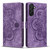 Samsung Galaxy A17 5G / A26 5G Mandala Embossed Retro Frosted Leather Phone Case - Purple