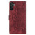 Samsung Galaxy A17 5G / A26 5G Mandala Embossed Retro Frosted Leather Phone Case - Red