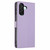 Samsung Galaxy A17 5G / A26 5G Tree Cat Embossed Flip Vegan Leather Phone Case - Purple