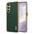 Samsung Galaxy A17 5G AZNS Electroplated Frame Crocodile Texture Full Coverage Phone Case - Green