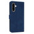 Samsung Galaxy A17 5G AZNS Skin Feel Calf Texture Flip Leather Phone Case - Blue