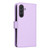 Samsung Galaxy A17 5G BETOPNICE BN-005 2 in 1 Detachable Imitate Genuine Leather Phone Case - Light Purple